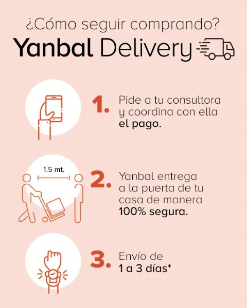 Imagen ilustrativa delivery Yanbal